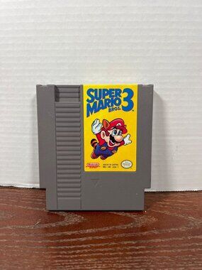 Super Mario Bros. 3 NES Game Cartridge 1985 Nintendo Tested Authentic